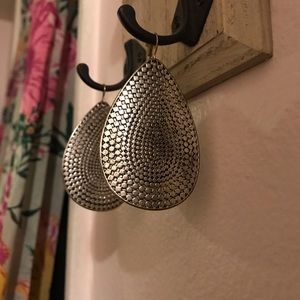 Silver plated earrings